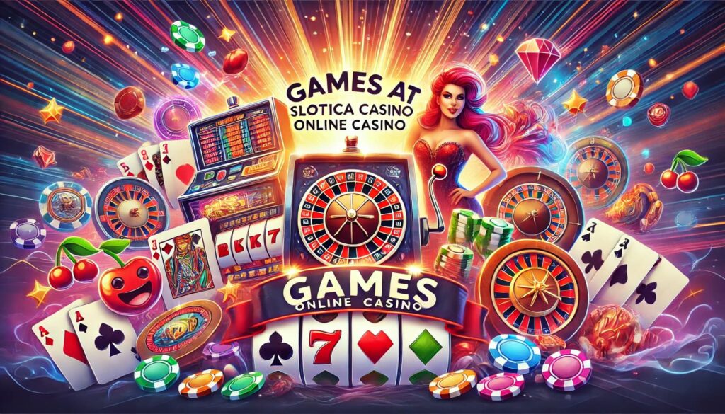 Games at Slottica Casino Online Casino