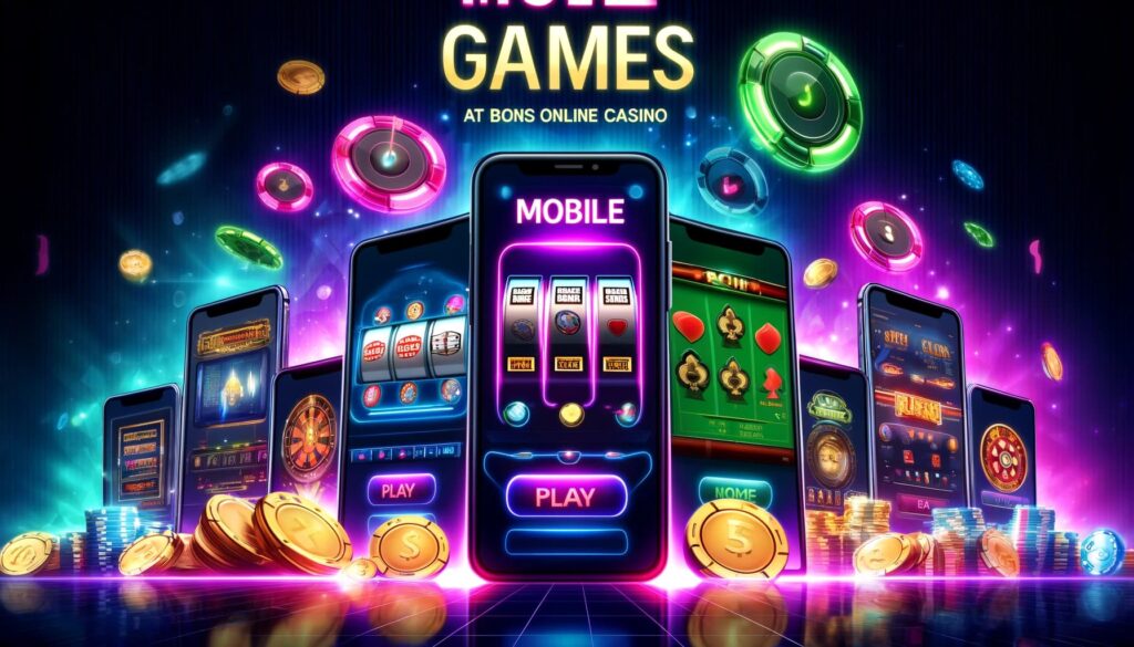 Mobile Games at Bons Online Casino